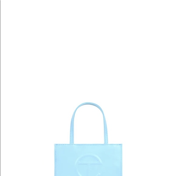 Telfar Pool Blue Small Shopping Bag - Picture 4 of 5